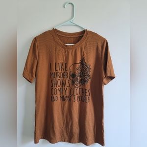 Oversized Graphic Tee, Size SM